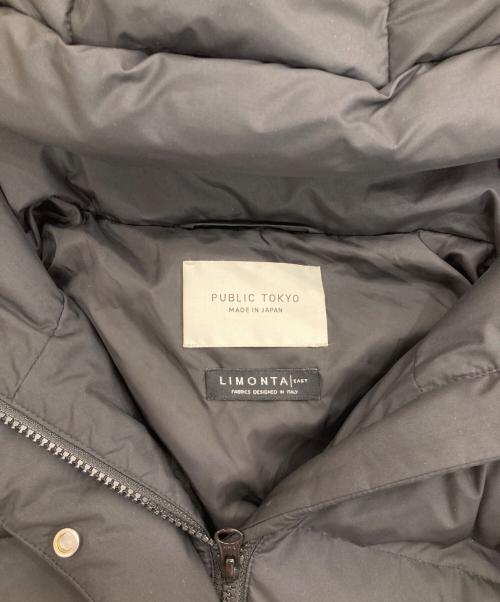 PUBLIC TOKYO（パブリックトウキョウ）PUBLIC TOKYO (パブリックトウキョウ) ダウンジャケット ブラック サイズ:SIZE Freeの古着・服飾アイテム