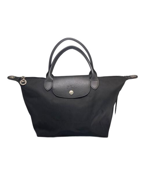 LONGCHAMP（ロンシャン）LONGCHAMP (ロンシャン) ル プリアージュ ネオ トートバッグ ブラックの古着・服飾アイテム