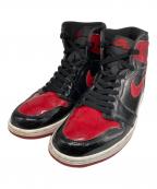 NIKEナイキ）の古着「Jordan 1 High OG Patent Bred」｜レッド