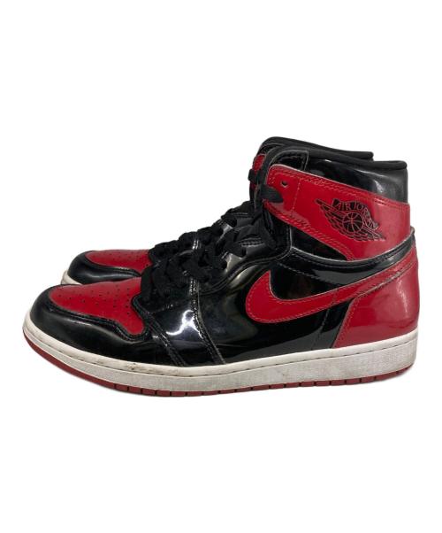 NIKE（ナイキ）NIKE (ナイキ) Jordan 1 High OG Patent Bred レッド サイズ:28.5cmの古着・服飾アイテム
