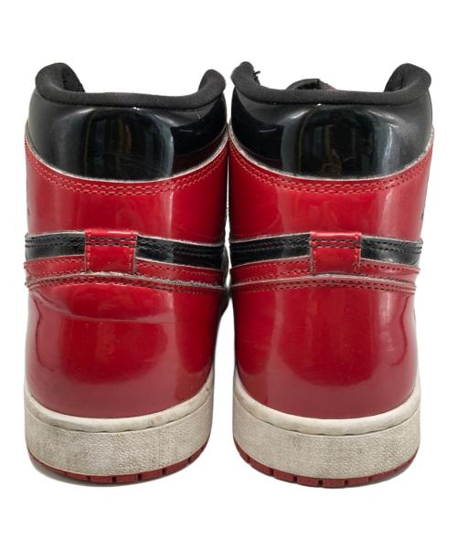 NIKE（ナイキ）NIKE (ナイキ) Jordan 1 High OG Patent Bred レッド サイズ:28.5cmの古着・服飾アイテム