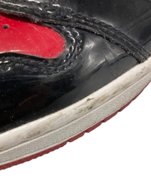 NIKE（ナイキ）NIKE (ナイキ) Jordan 1 High OG Patent Bred レッド サイズ:28.5cmの古着・服飾アイテム