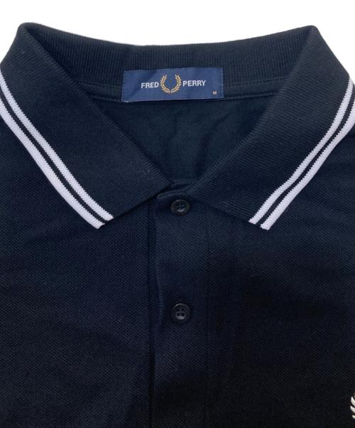 FRED PERRY（フレッドペリー）FRED PERRY (フレッドペリー) ポロシャツ ブラック サイズ:Mの古着・服飾アイテム