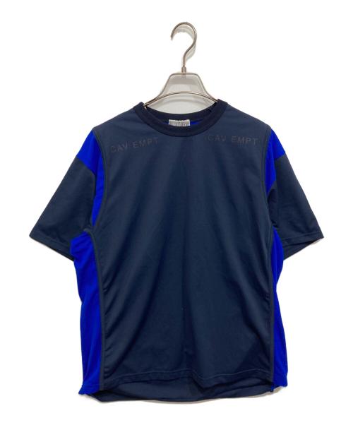 C.E（シーイー）C.E (シーイー) ゲームTシャツ ブラック×ブルー サイズ:Mの古着・服飾アイテム