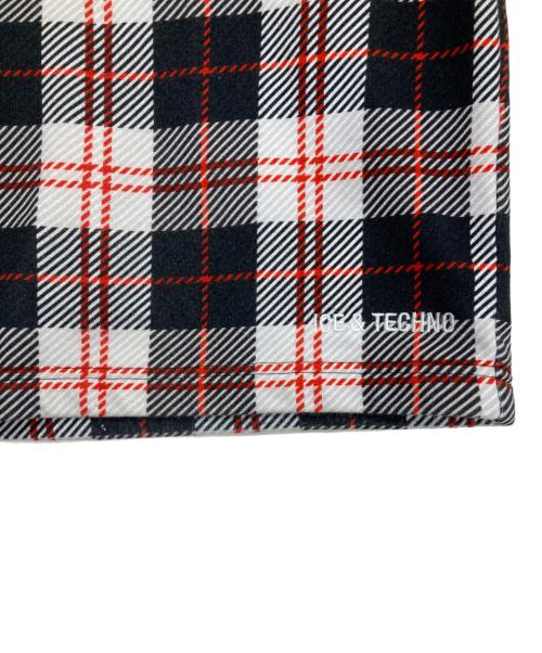 ICE&TECHNO（アイスアンドテクノ）ICE&TECHNO (アイスアンドテクノ) TARTAN SWEAT SHORTS/チェックスウェットハーフパンツ ホワイト サイズ:Mの古着・服飾アイテム