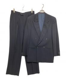 ARMANI COLLEZIONI（アルマーニ コレツィオーニ）の古着「ウールダブルセットアップ」｜ネイビー