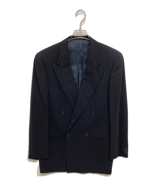 ARMANI COLLEZIONI（アルマーニ コレツィオーニ）ARMANI COLLEZIONI (アルマーニ コレツィオーニ) ウールダブルセットアップ ネイビー サイズ:46の古着・服飾アイテム