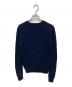 POLO RALPH LAUREN (ポロ・ラルフローレン) Vネックコットンニット ネイビー サイズ:S：8000円