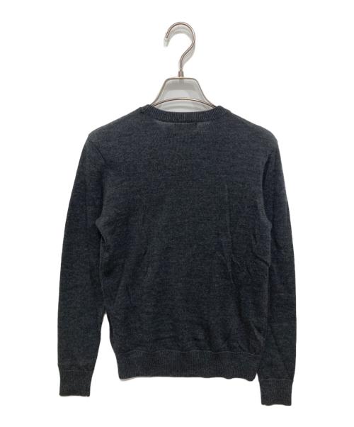 POLO RALPH LAUREN（ポロ・ラルフローレン）POLO RALPH LAUREN (ポロ・ラルフローレン) メリノウールクルーネックニット グレー サイズ:Sの古着・服飾アイテム