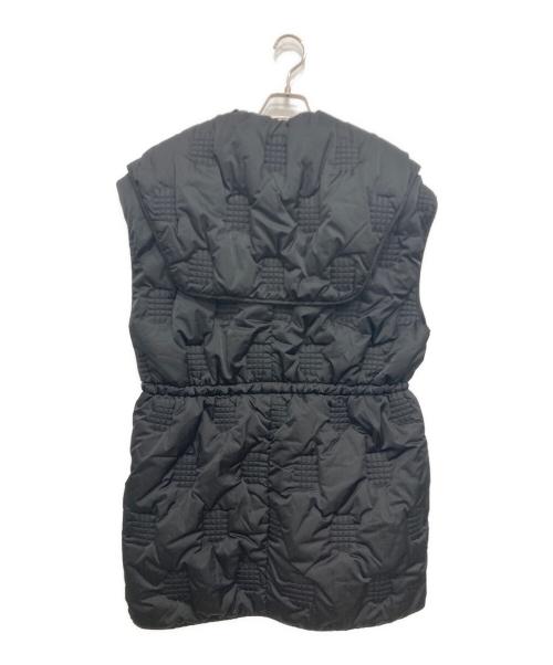 ENFOLD（エンフォルド）ENFOLD (エンフォルド) CHECK-QUILT VEST ブラック サイズ:SIZE38の古着・服飾アイテム