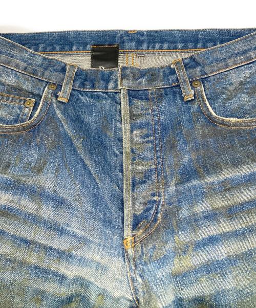 DIOR HOMME（ディオール オム）Dior Homme (ディオール オム) ラスターコーティングデニムパンツ インディゴ サイズ:78.5cm (W31)の古着・服飾アイテム