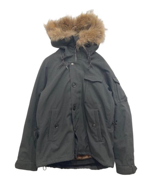 JOHNBULL（ジョンブル）Johnbull (ジョンブル) ライナー付き中綿ジャケット ブラック サイズ:Mの古着・服飾アイテム