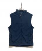 Patagoniaパタゴニア）の古着「TEXTUED FLEECE VEST」｜ネイビー