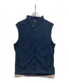 Patagonia（パタゴニア）の古着「TEXTUED FLEECE VEST」｜ネイビー