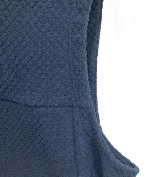 Patagonia（パタゴニア）Patagonia (パタゴニア) TEXTUED FLEECE VEST ネイビー サイズ:Mの古着・服飾アイテム