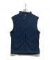Patagonia（パタゴニア）の古着「TEXTUED FLEECE VEST」｜ネイビー