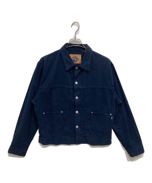 GOODENOUGH（グッドイナフ）GOODENOUGH (グッドイナフ) 90’s2ndタイプコットントラッカージャケット ネイビー サイズ:42の古着・服飾アイテム