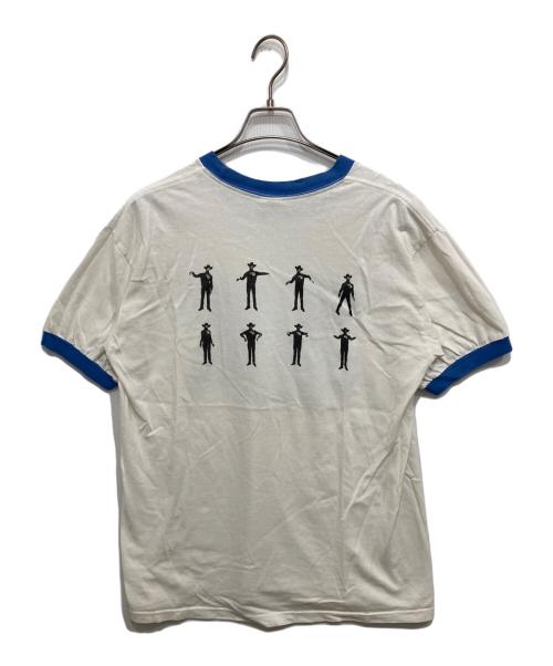 anvil（アンヴィル）anvil (アンヴィル) BECK/00’sアーティストリンガーTシャツ ホワイト サイズ:Lの古着・服飾アイテム