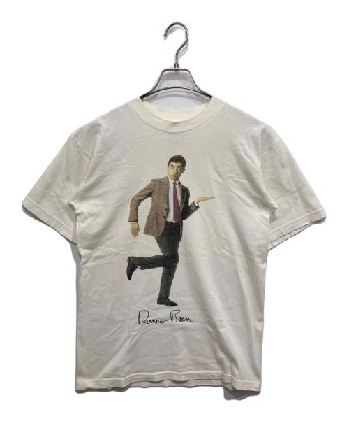 Polygram（ポリグラム）Polygram (ポリグラム) 90’s Mr.BeanプリントTシャツ/Runner Bean ホワイト サイズ:Mの古着・服飾アイテム