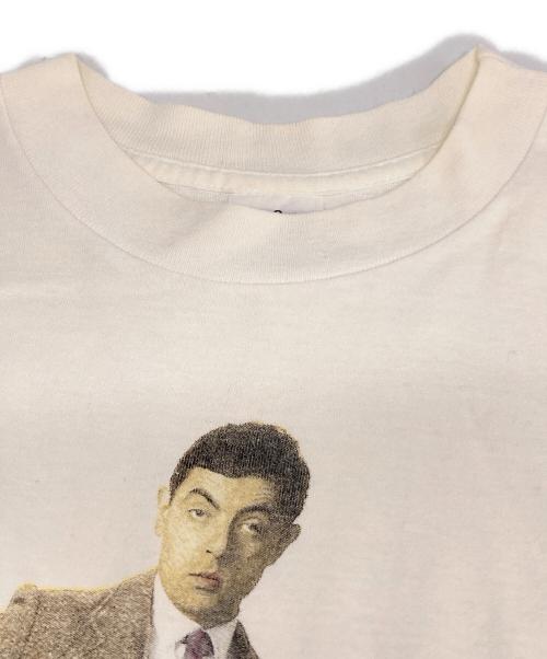 Polygram（ポリグラム）Polygram (ポリグラム) 90’s Mr.BeanプリントTシャツ/Runner Bean ホワイト サイズ:Mの古着・服飾アイテム