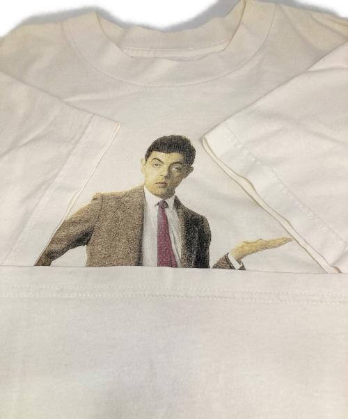 Polygram（ポリグラム）Polygram (ポリグラム) 90’s Mr.BeanプリントTシャツ/Runner Bean ホワイト サイズ:Mの古着・服飾アイテム