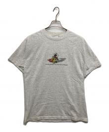 Murina（ムリナ）の古着「Curious George/90’sおさるのジョージプリントTシャツ」｜ホワイト