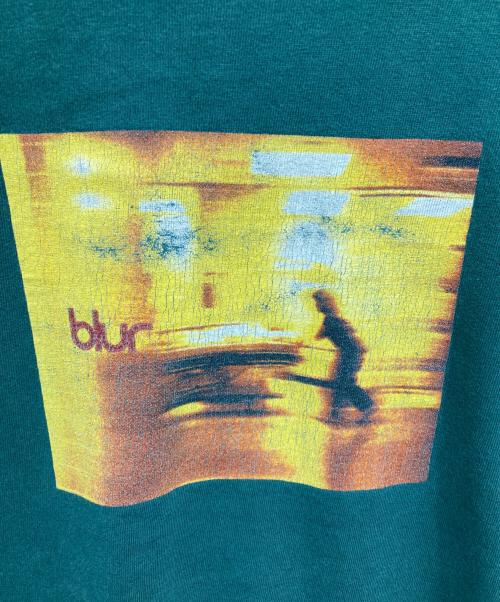 anvil（アンヴィル）anvil (アンヴィル) Blur/90’sバンドTシャツ グリーン サイズ:Lの古着・服飾アイテム