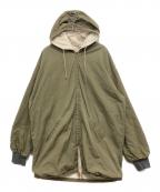 PELUCHE RHOVYLペルシュ・ロヴィル）の古着「モッズコート」｜グリーン