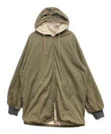 PELUCHE RHOVYL（ペルシュ・ロヴィル）の古着「モッズコート」｜グリーン