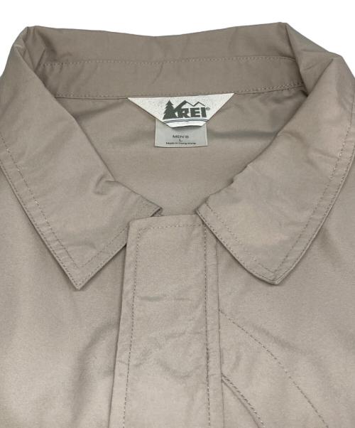 REI（レイ）REI (レイ) 90’sハーフムーンジップジャケット/ハンティングジャケット ベージュ サイズ:Lの古着・服飾アイテム