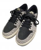NIKEナイキ）の古着「AIR JORDAN 1 RETRO LOW OG」｜ブラック