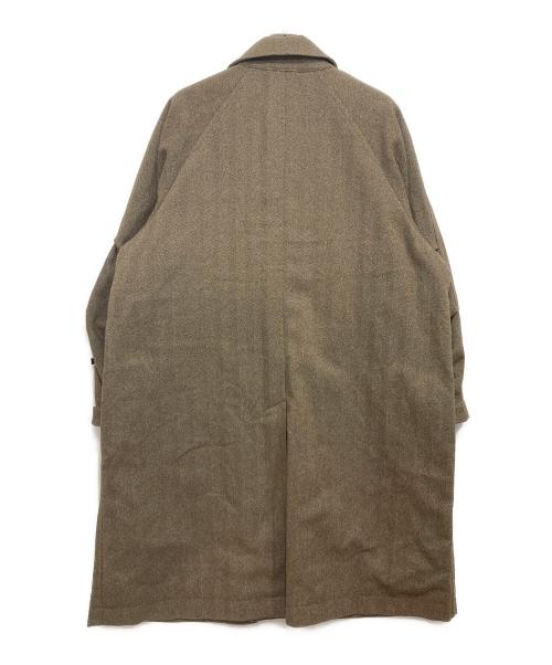 DAIWA PIER39（ダイワ ピア39）DAIWA PIER39 (ダイワ ピア39) GORE-TEX INFINIUM TECH TWEED SOUTIEN COLLAR COAT ブラウン サイズ:Mの古着・服飾アイテム