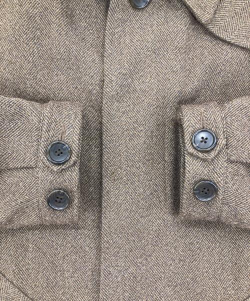DAIWA PIER39（ダイワ ピア39）DAIWA PIER39 (ダイワ ピア39) GORE-TEX INFINIUM TECH TWEED SOUTIEN COLLAR COAT ブラウン サイズ:Mの古着・服飾アイテム