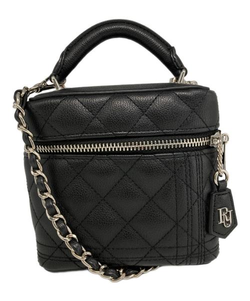 riu（リウ）riu (リウ) Quiltingvanitybag/バニティバッグ ブラック サイズ:freeの古着・服飾アイテム
