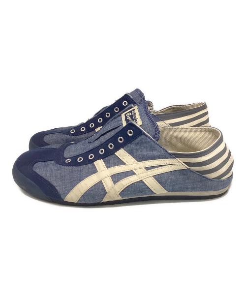 Onitsuka Tiger（オニツカタイガー）Onitsuka Tiger (オニツカタイガー) MEXICO 66 PARATY/ローカットスニーカー ブルー サイズ:28.5cmの古着・服飾アイテム