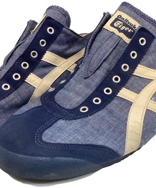 Onitsuka Tiger（オニツカタイガー）Onitsuka Tiger (オニツカタイガー) MEXICO 66 PARATY/ローカットスニーカー ブルー サイズ:28.5cmの古着・服飾アイテム