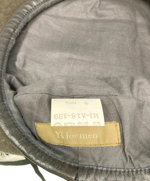 Y's for men（ワイズフォーメン）Y'S for men (ワイズフォーメン) 90’sベレー帽 オリーブ サイズ:freeの古着・服飾アイテム