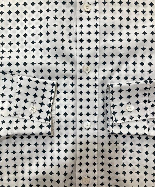 Maison Margiela（メゾンマルジェラ）Maison Margiela (メゾンマルジェラ) ドット柄コットンシャツ ホワイト サイズ:48の古着・服飾アイテム