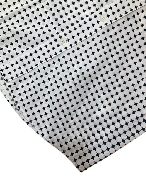 Maison Margiela（メゾンマルジェラ）Maison Margiela (メゾンマルジェラ) ドット柄コットンシャツ ホワイト サイズ:48の古着・服飾アイテム
