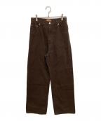 TODAYFULトゥデイフル）の古着「Carys Denim/デニムパンツ」｜ブラウン