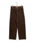 TODAYFUL（トゥデイフル）の古着「Carys Denim/デニムパンツ」｜ブラウン