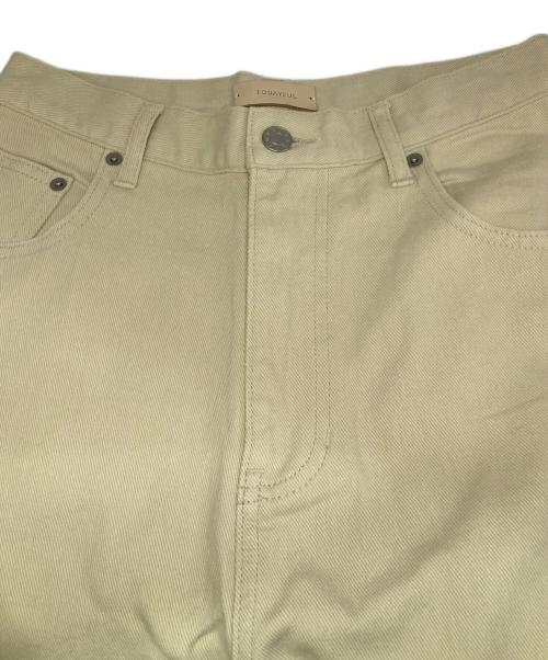 TODAYFUL（トゥデイフル）TODAYFUL (トゥデイフル) Carys Denim/デニムパンツ アイボリー サイズ:24の古着・服飾アイテム