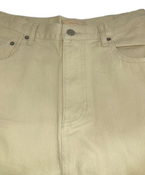 TODAYFUL（トゥデイフル）TODAYFUL (トゥデイフル) Carys Denim/デニムパンツ アイボリー サイズ:25の古着・服飾アイテム