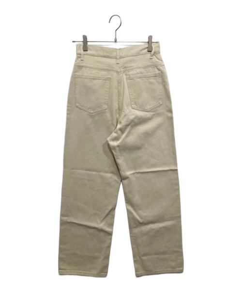 TODAYFUL（トゥデイフル）TODAYFUL (トゥデイフル) Carys Denim/デニムパンツ アイボリー サイズ:24の古着・服飾アイテム