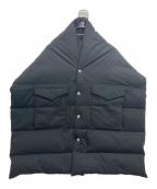 THE NORTHFACE PURPLELABELザ・ノースフェイス パープルレーベル）の古着「Field Down Cape」｜ブラック