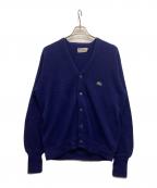 LACOSTEラコステ）の古着「70’sニットカーディガン」｜ネイビー