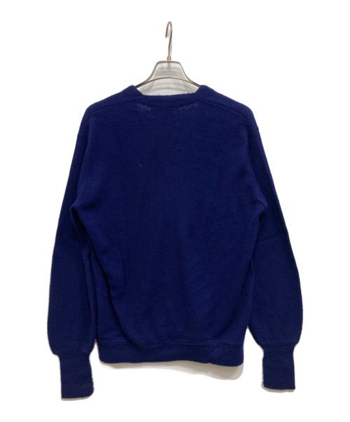 LACOSTE（ラコステ）LACOSTE (ラコステ) 70’sニットカーディガン ネイビー サイズ:Mの古着・服飾アイテム