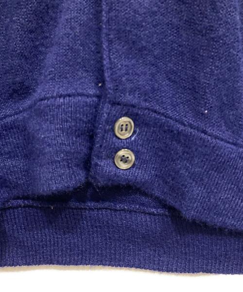 LACOSTE（ラコステ）LACOSTE (ラコステ) 70’sニットカーディガン ネイビー サイズ:Mの古着・服飾アイテム
