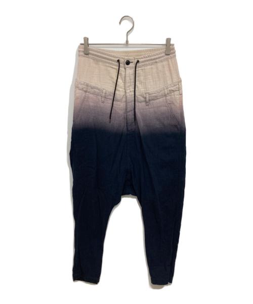 Y's PINK（ワイズ ピンク）Y's PINK (ワイズ ピンク) グラデーションコットンサルエルパンツ アイボリー サイズ:2の古着・服飾アイテム