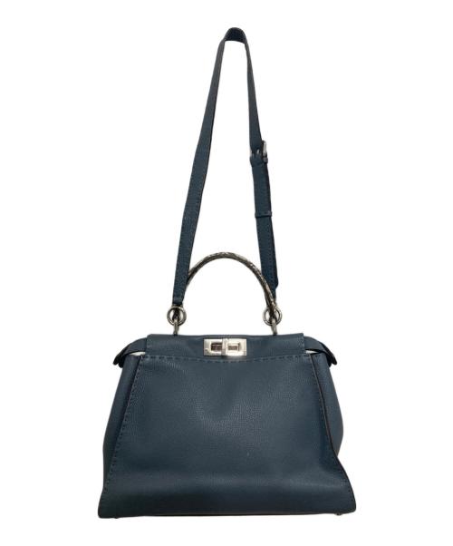 FENDI（フェンディ）FENDI (フェンディ) PEEKABOO REGULAR スカイブルーの古着・服飾アイテム